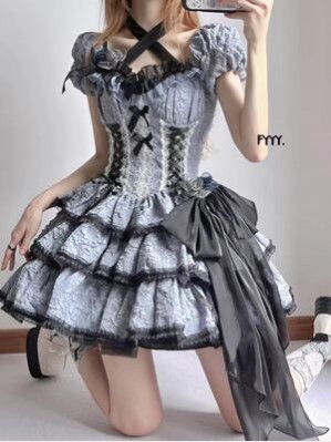 Medea's Kiss Gothic Lolita Dress OP (UN279)